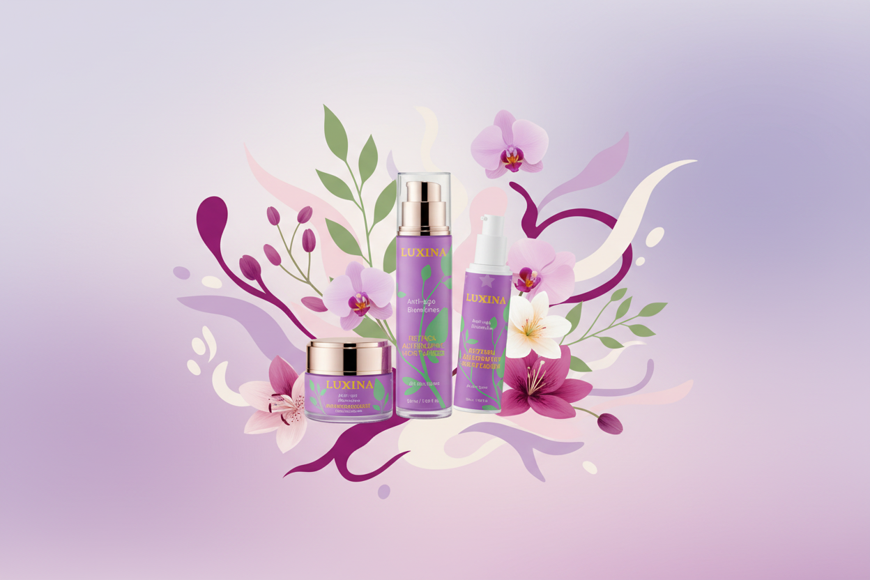 LUXINA Natural Beauty Banner